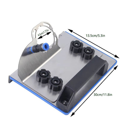 Stainless Steel Chamfer Tool For Angle Grinders  45Degree Ceramic Tile Edge Smoother Fits 100Type M 6