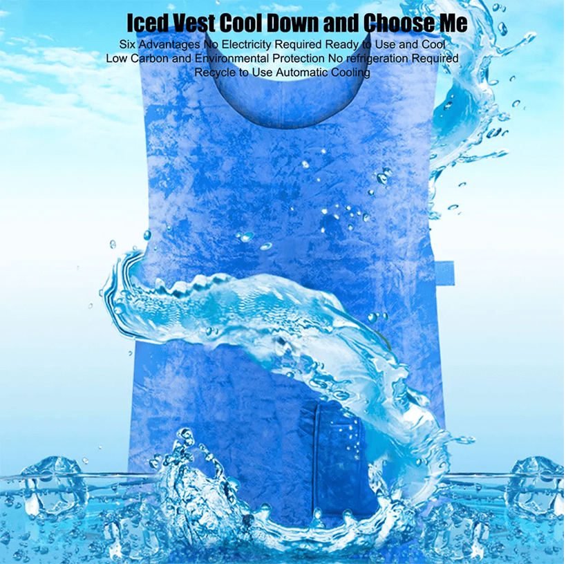 CoolShield Evaporative Cooling Vest Lightweight Waterproof Summer Undershirt 1