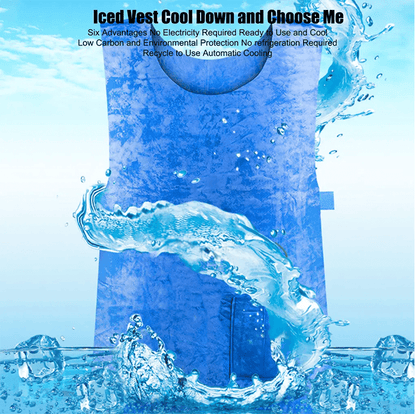 CoolShield Evaporative Cooling Vest Lightweight Waterproof Summer Undershirt 1