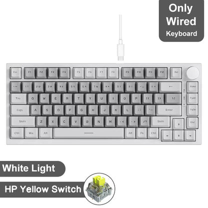 Ajazz AK820Pro Wireless Mechanical Gaming Keyboard  HotSwappable GasketMounted With Customizable Kn 14