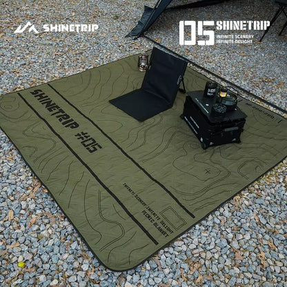 ShineTrip Ultrasonic Aluminum Film Waterproof Picnic Mat 2