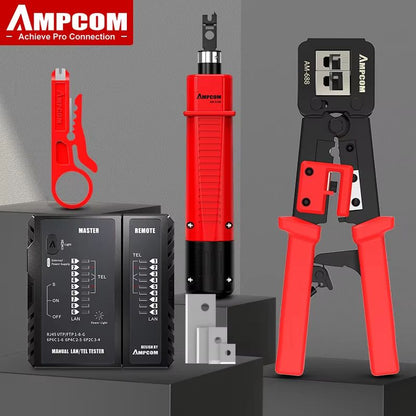 ProFix 12 In 1 Ethernet Cable Crimper And LAN Cable Tester Set 12
