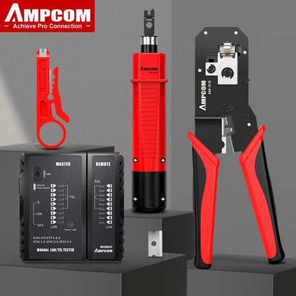ProFix 12 In 1 Ethernet Cable Crimper And LAN Cable Tester Set 6