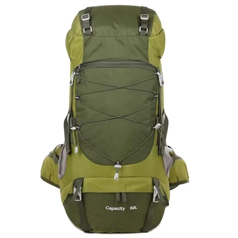 RuggedTrail 50L Waterproof Hiking And Camping Backpack 1