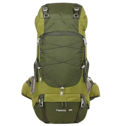 RuggedTrail 50L Waterproof Hiking And Camping Backpack 1