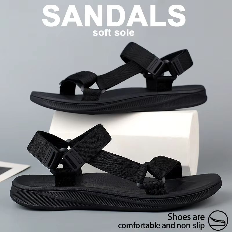 Mens Arch Support Gladiator Sandals with Anti-Skid Yoga Insole