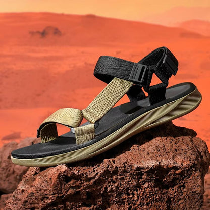 Mens Arch Support Gladiator Sandals With AntiSkid Yoga Insole 8