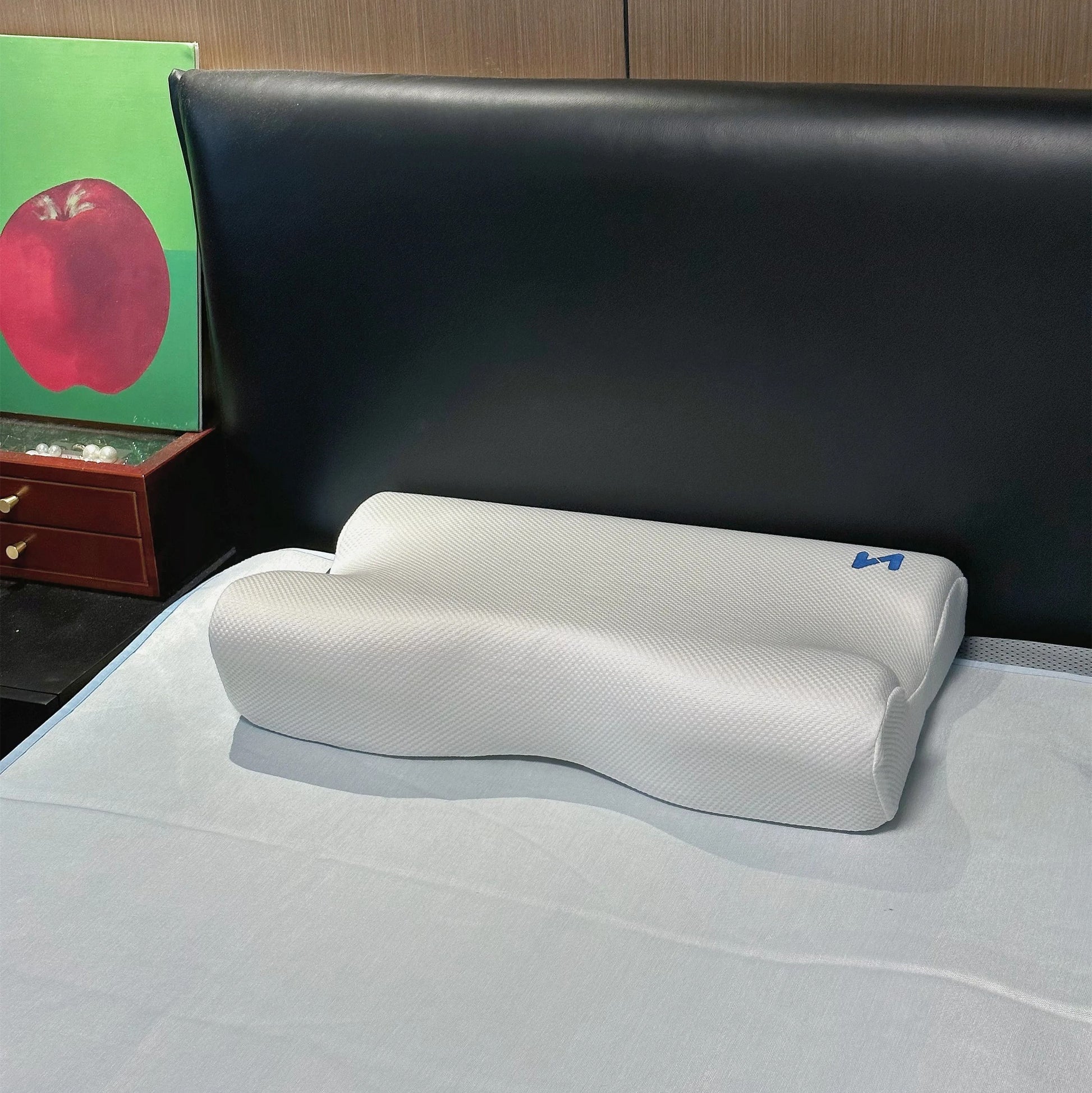 3D Memory Foam Beauty Pillow For Side Sleepers With Anti Wrinkle Design And Cervical Neck Support 5