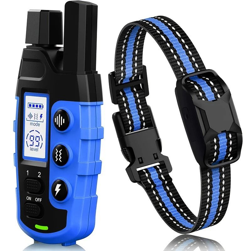 Remote Control Waterproof Dog Training Collar With Shock Vibration And Tone For Small Medium Large  9