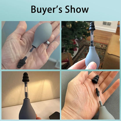 Ear Pressure Relief Suction Device With Portable Design And Multiple Earplug Sizes For Headache And 5
