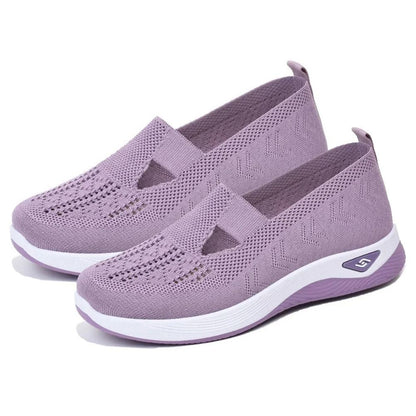 Breathable Barefoot Orthopedic Walking Sneakers With Arch Support And Non Slip Sole For Women 8
