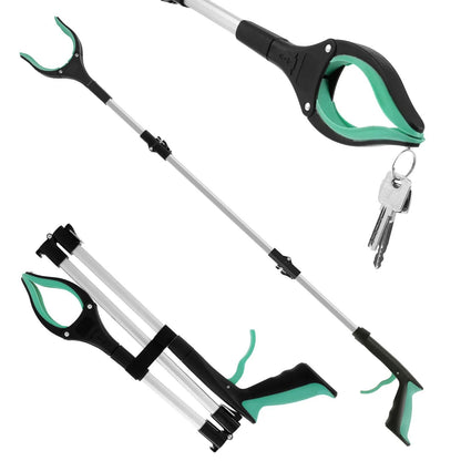 Foldable Portable Garbage Grabber Tool With Non Slip Jaw And Collapsible Litter Picker For Outdoor  1