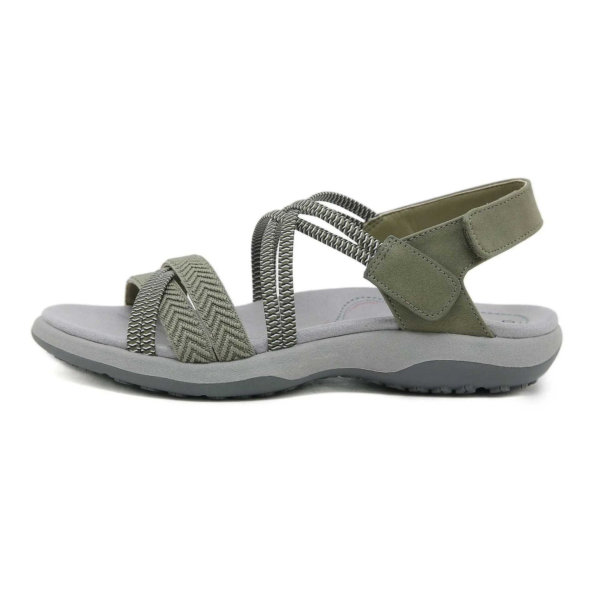 Womens Summer Open Toe Elastic Sports Sandals 7