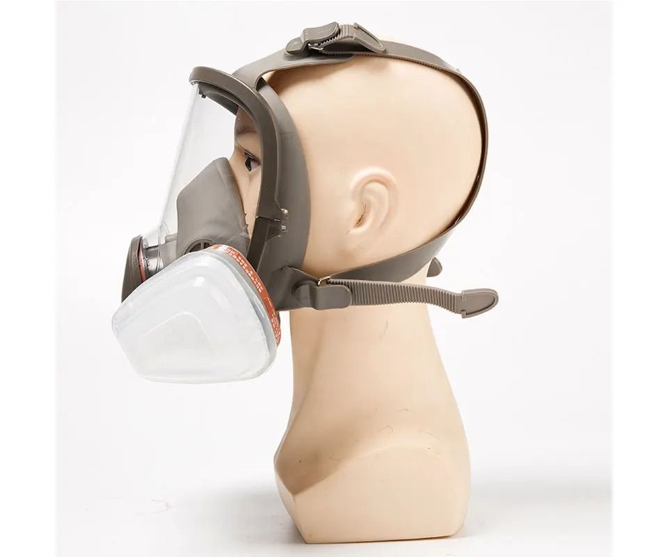 Full Face Gas Mask With Filter For Industrial Safety Spraying And Formaldehyde Protection 4