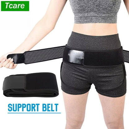 Tcare SI Joint Support Belt for Sciatica, Hip & Lower Back Pain Relief