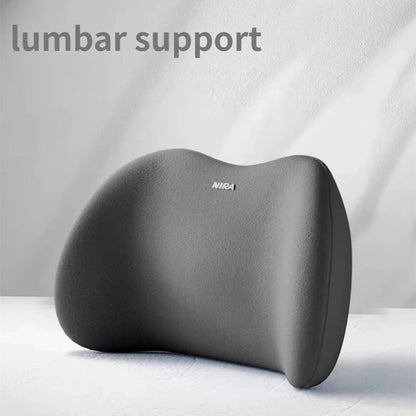Memory Foam Neck And Lumbar Support Cushion For Car With Ergonomic Backrest And Headrest Comfort 11