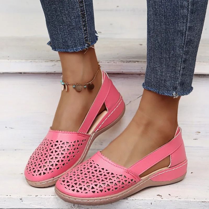 Retro Flat Mary Jane Sandals For Women 12