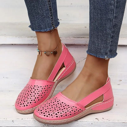 Retro Flat Mary Jane Sandals For Women 12