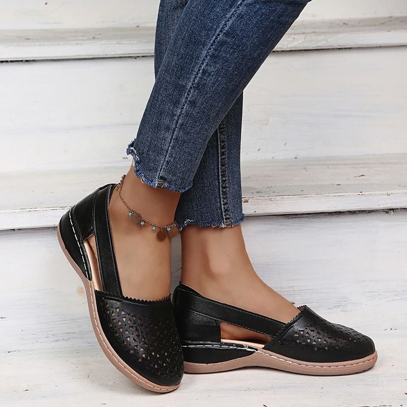 Retro Flat Mary Jane Sandals For Women 5