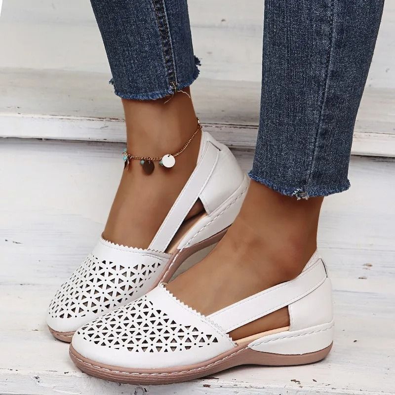 Retro Flat Mary Jane Sandals For Women 6
