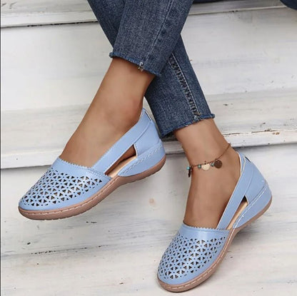 Retro Flat Mary Jane Sandals For Women 8