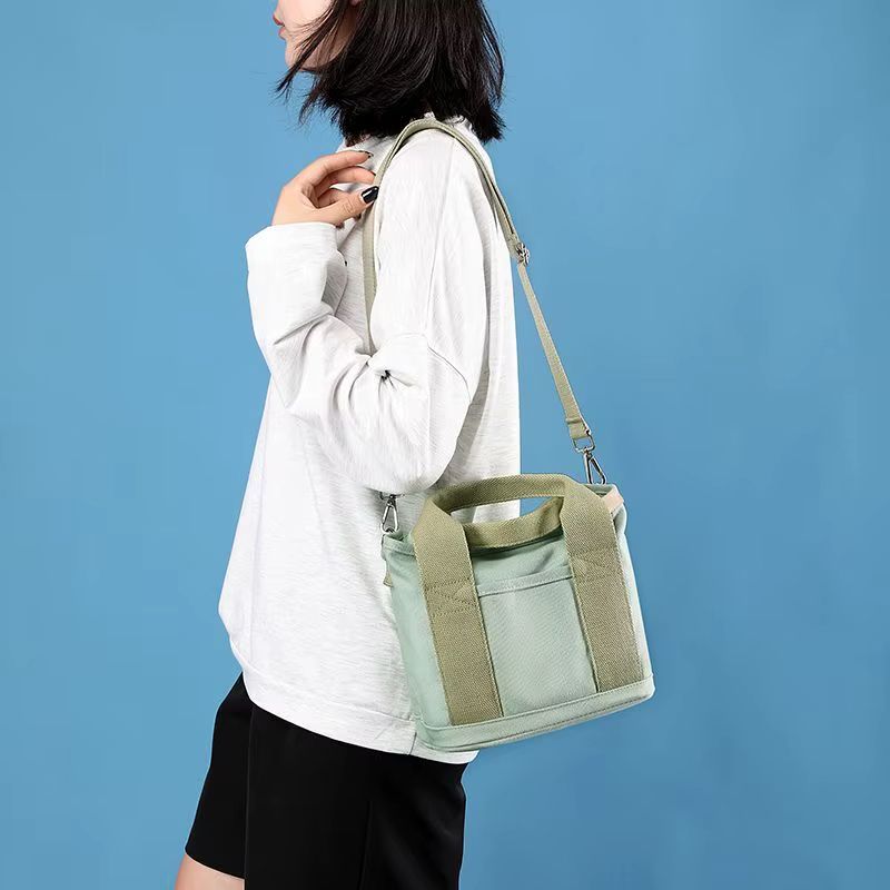 Xierya Womens Canvas Shoulder Bag  Lightweight Zipper Tote For Everyday Essentials 4