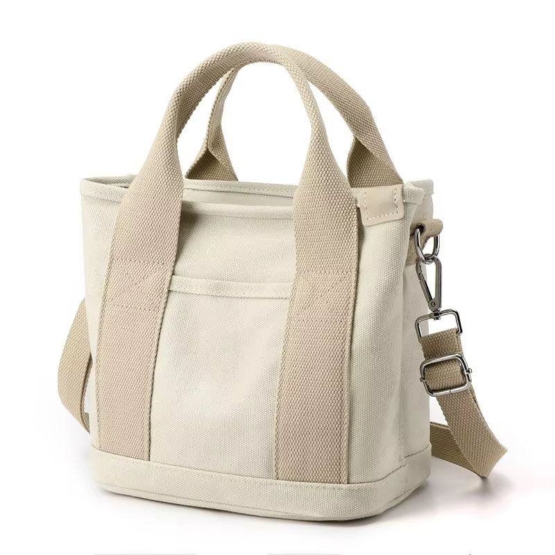 Xierya Womens Canvas Shoulder Bag  Lightweight Zipper Tote For Everyday Essentials 6