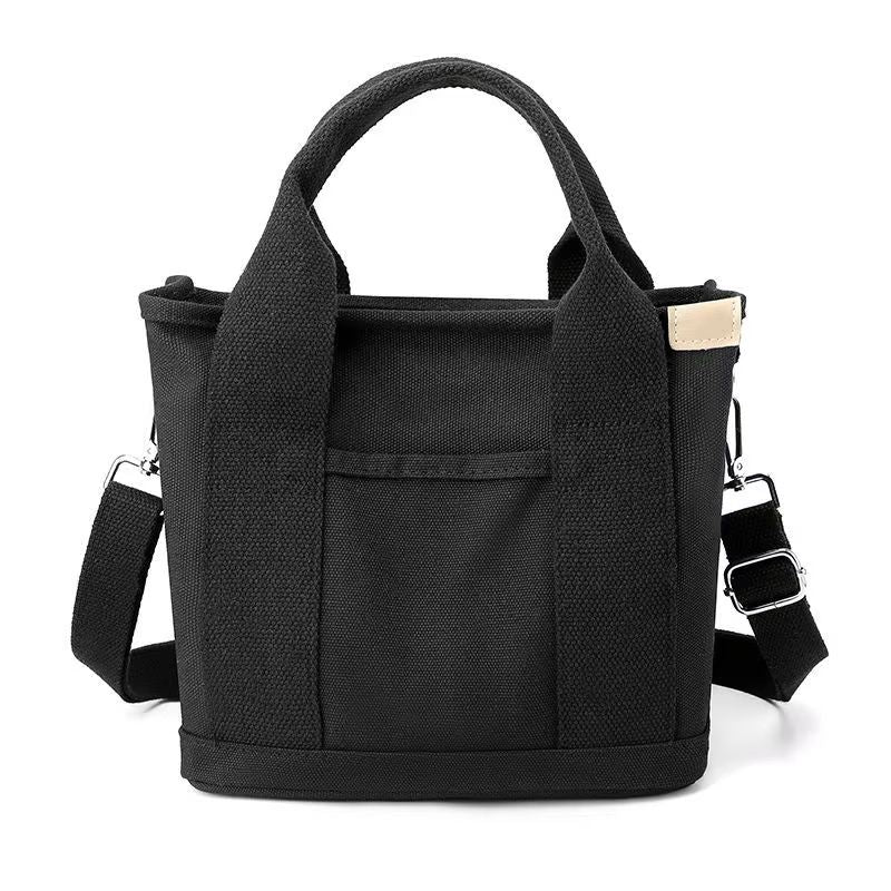 Xierya Womens Canvas Shoulder Bag  Lightweight Zipper Tote For Everyday Essentials 7