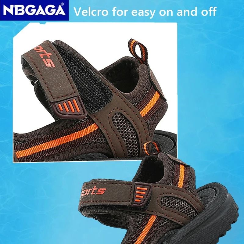 Boys Summer Sport Sandals Open Toe Casual Beach Shoes 5