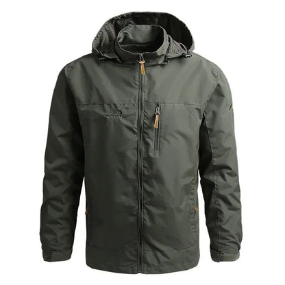 Mens Waterproof Hooded Windbreaker Jacket For Camping Hiking And Outdoor Sports 9