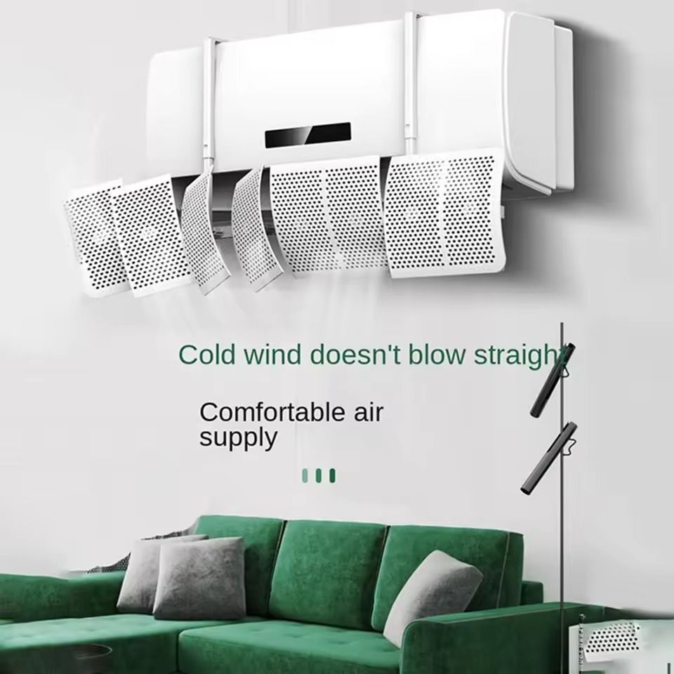 Air Conditioner Wind Deflector Filter Wall Cover For Home Units 5