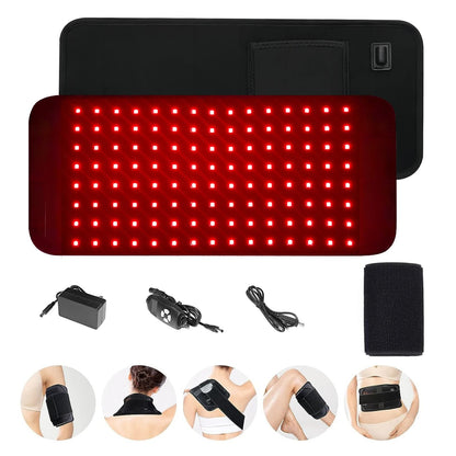 Red Infrared Light Therapy Pad, LED Beauty Devices for Face, Body, Back, Knee, Hands, Feet Relief