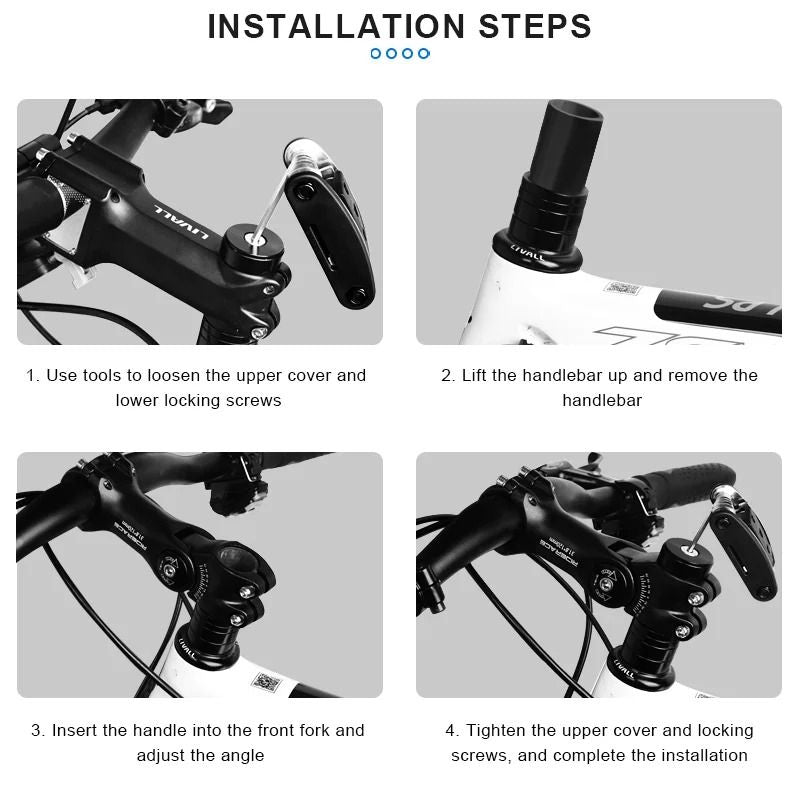 RIDERACE Adjustable Bicycle Stem For Road And Mountain Bikes In 85mm 100mm And 120mm Lengths 4