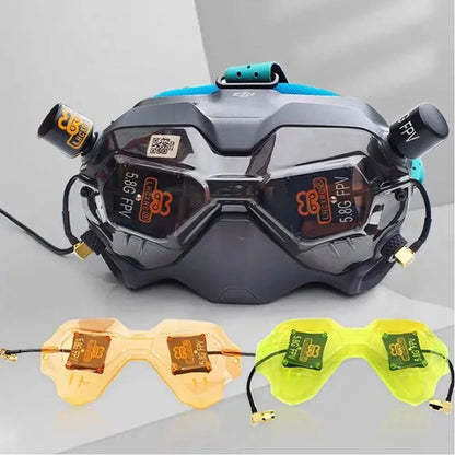 Directional FPV Patch Antenna Combo for Goggles 5.8GHz 8.4dBi Visor Set