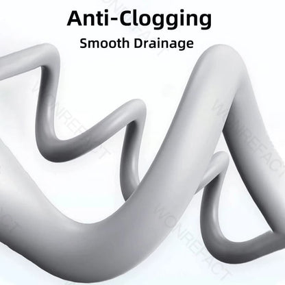 Silicone Shower Head Hose Bendable Anti Winding Explosion Proof Flexible Water Hose For Bathroom Us 2