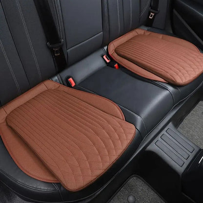 Front Car Seat Cover PU Leather Cushion Protector Universal Auto Pad For Driver And Passenger Seats 3