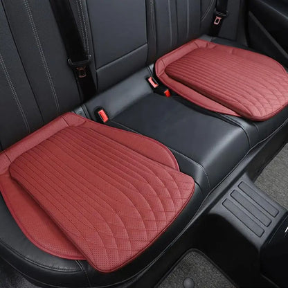 Front Car Seat Cover PU Leather Cushion Protector Universal Auto Pad For Driver And Passenger Seats 4