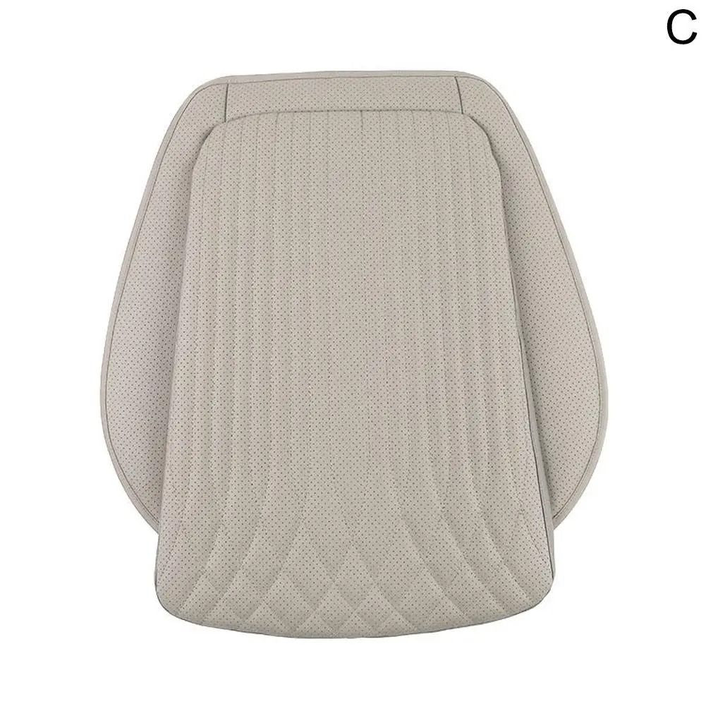 Front Car Seat Cover PU Leather Cushion Protector Universal Auto Pad For Driver And Passenger Seats 6