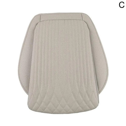 Front Car Seat Cover PU Leather Cushion Protector Universal Auto Pad For Driver And Passenger Seats 6