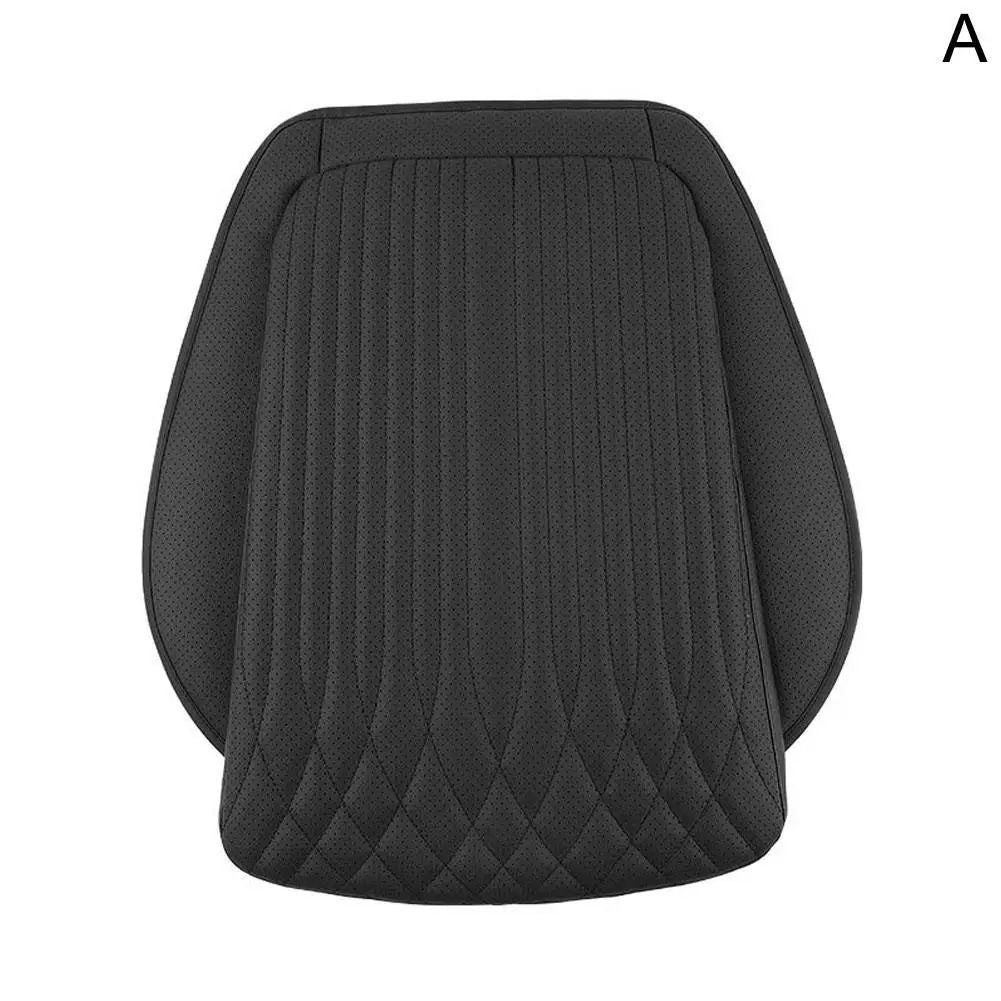 Front Car Seat Cover PU Leather Cushion Protector Universal Auto Pad For Driver And Passenger Seats 7