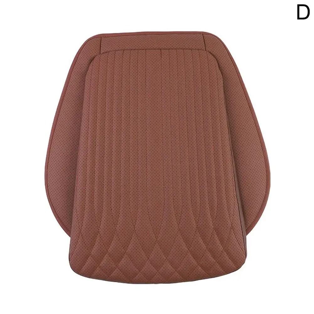 Front Car Seat Cover PU Leather Cushion Protector Universal Auto Pad For Driver And Passenger Seats 9