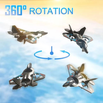 24G L0712 RC Foam Fighter Plane  GravitySensing Glider With LED Light For Kids  Beginners 7