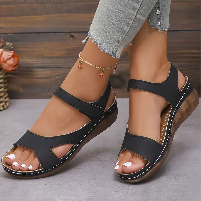 Womens Comfortable Wedge Sandals  Casual Summer LowHeel Footwear For AllDay Wear 1