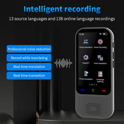 S80 Pro Smart Voice Translator  138 Languages Offline Translation  ChatGPT Integration 1