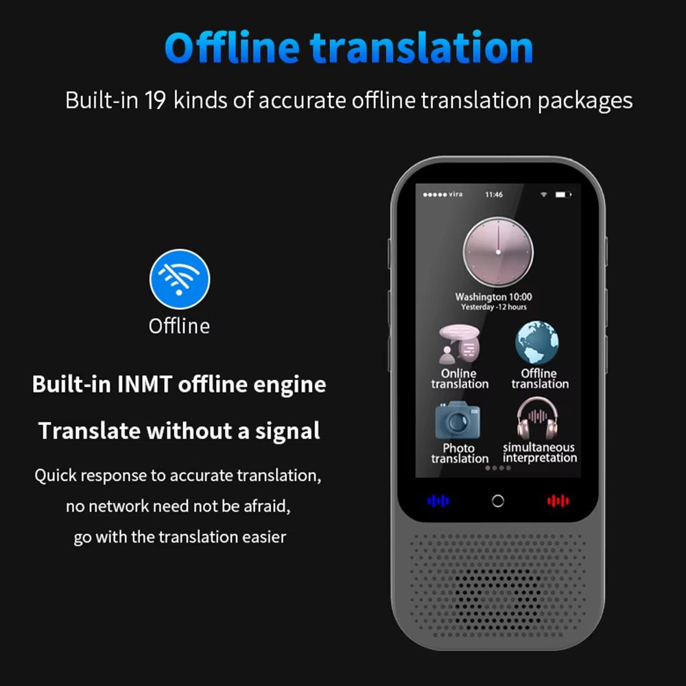S80 Pro Smart Voice Translator  138 Languages Offline Translation  ChatGPT Integration 4