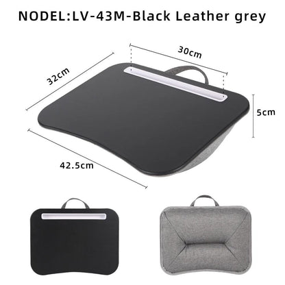 MUMUCC Multifunctional Laptop Desk With Cushion And Built In Mouse Pad For Bed Couch Or Travel Work 10
