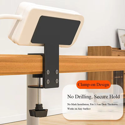 Under Desk Power Strip Holder  NoDrill Cable Management Tray  Organizer For Clean Workspaces 1
