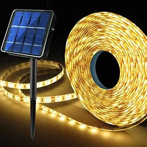 Outdoor Solar LED Strip Light Strip With IP65 Waterproof 5M Light Strip Suitable For Outdoor Courty 7