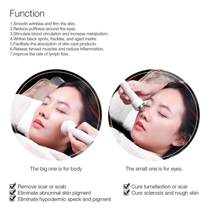 Ultrasonic Women Skin Care Whitening Freckle Removal High Frequency Lifting Skin Anti Aging Beauty  5