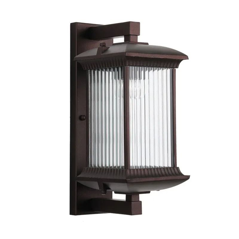 Outdoor Wall Lamp Metal Waterproof Outside Wall Lights AC90 260V Exterior Wall Lighting For Hotel V 5